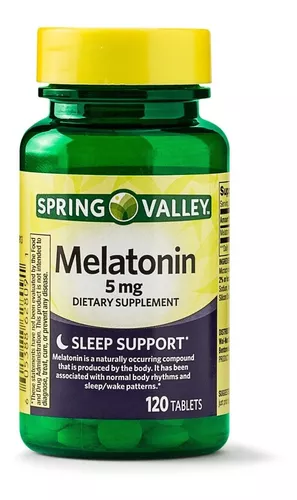 Melatonina 5mg 120 Tabletas / Spring Valley