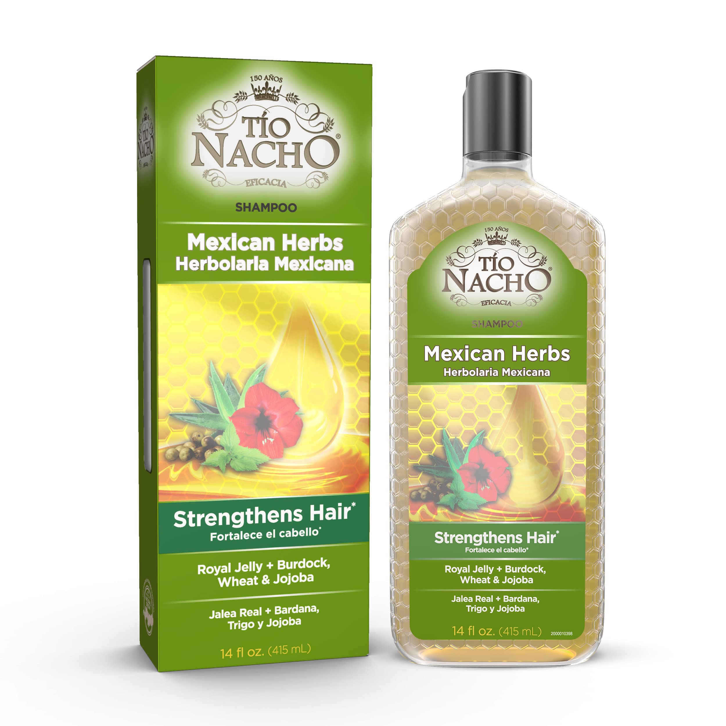 Shampoo Fortalecedor Herbolaria Mexicana - Tio Nacho
