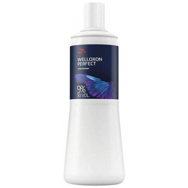Agua Oxigenada, Crema Reveladora 30 Vol. 9% Wella Perfect 1 ltr