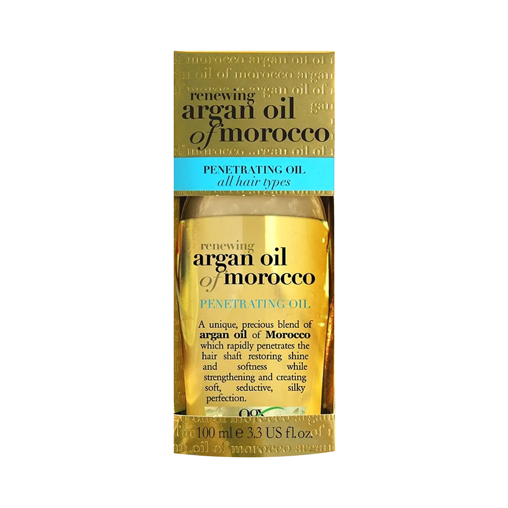 Serum Renewing + Argan Oil Of Morocco, Penetrating Oil All Hair Types - OGX