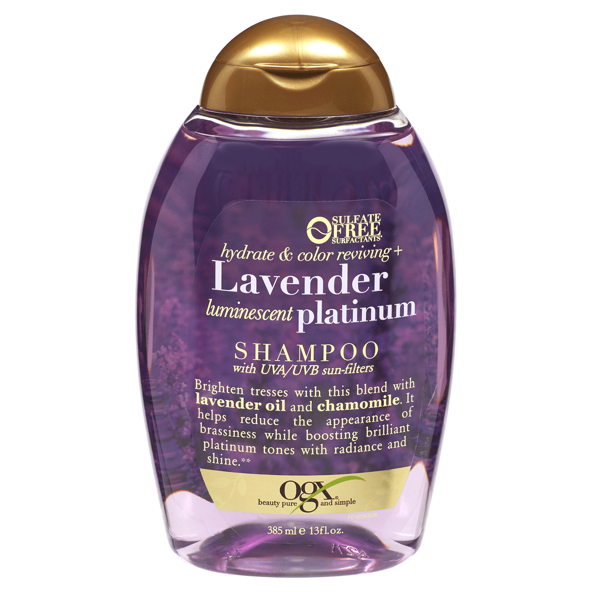 OGX Lavender Luminescent Platinium Shampoo